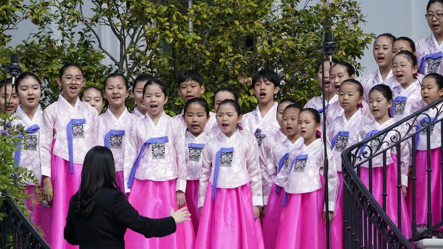Ilustrasi siswa SD di Korea Selatan. (AP)