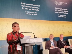 Di Konferensi Regional FAO, RI Beberkan Upaya Dorong Penyelamatan Pangan