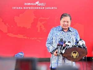 Airlangga cs Rapat Bareng Jokowi soal Revisi Permendag Impor, Hasilnya?