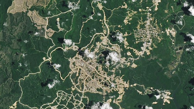 Sensor NASA Ungkap Perubahan Drastis IKN dari Langit