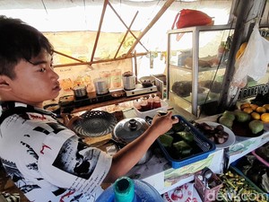 Harga Beras Naik, Nasi Timbel di Pangandaran Makin Ciut