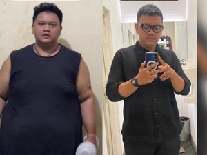 Viral Perjalanan Diet Pria Bekasi, Sukses Turun 50 Kg Tanpa Pantang Nasi