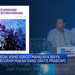 Video: Program Makan Siang Gratis Prabowo Jadi Sorotan Media Asing