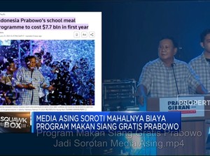  Program Makan Siang Gratis Prabowo Jadi Sorotan Media Asing