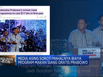 Video: Program Makan Siang Gratis Prabowo Jadi Sorotan Media Asing