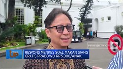 Respons Menkes Soal Makan Siang Gratis Prabowo Rp15.000/Anak