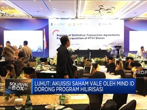 Video: Tok! Indonesia Resmi Kuasai 34% Saham Vale Usai Divestasi