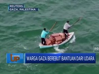 Video: Warga Gaza Berebut Terima Bantuan Dari Udara