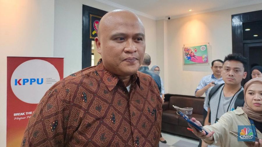 Anggota KPPU Hilman Pudjana. (CNBC Indonesia/Martyasari RIzky)