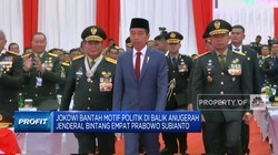 Video: Jokowi Bantah Motif Politik di Balik Kenaikkan Pangkat Prabowo