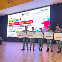 PTK Berbagi Ilmu Maritim Migas di Poltekpel Surabaya