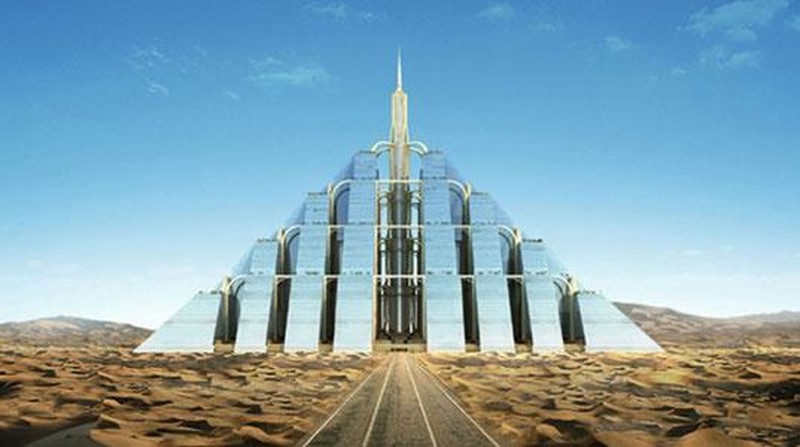 Dubai Bangun Piramid Terbesar di Dunia yakni piramida Ziggurat. Dubai Bangun Piramid Terbesar di Dunia yakni piramida Ziggurat. (Facebook/Civil Engineering)