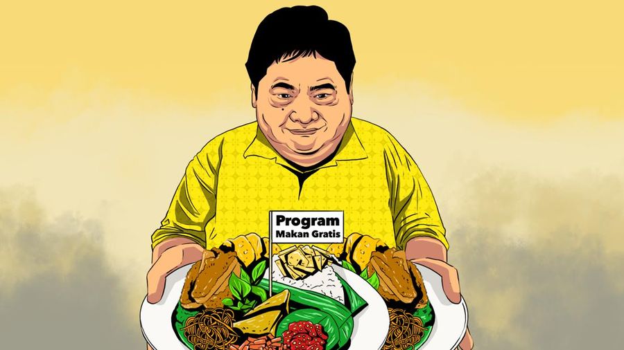 Ini Daftar Penerima Makan Siang Gratis Prabowo-Gibran