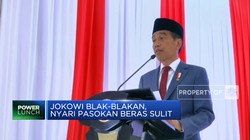 Video: Jokowi Blak-blakan Cari Pasokan Beras Sulit