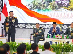 Rapim TNI-Polri, Kapolri Tegaskan Siap Tindak Lanjuti Arahan Presiden Jokowi