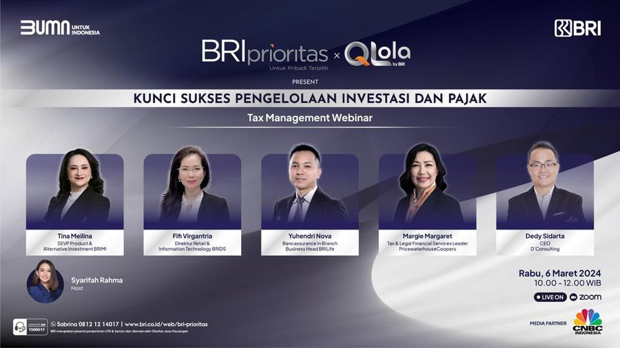 Webinar BRI Prioritas & Qlola 