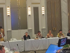 Di Hadapan Anggota OECD, Airlangga Banggakan Quick Count Pemilu RI