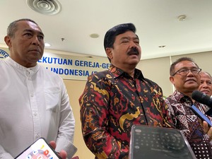 Menko Hadi Datangi Ormas-ormas Agama, Jaga Situasi Kondusif Pasca Pilpres