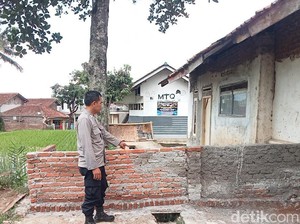 Jalan Kampung di Garut Ditembok Calegnya, DPC Gerindra Buka Suara