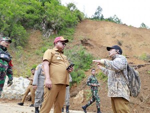 Pemkot Palopo Dirikan Posko Keselamatan di Sekitar Lokasi Longsor Bastem Luwu