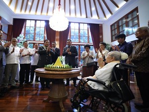 Sosok Sukartini Djojohadikusumo di Syukuran Jenderal TNI (HOR) Prabowo