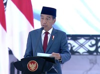 Pemilu 14 Februari Aman-Damai, Jokowi Bilang Terima Kasih ke TNI/Polri