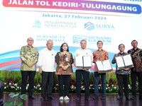 PT PII Jamin Proyek KPBU Jalan Tol Kediri-Tulungagung