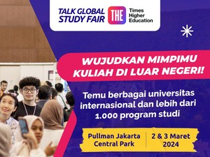 Talk Global Study Fair Digelar Lagi 2-3 Maret! Ini Daftar Kampus Dunia yang Hadir