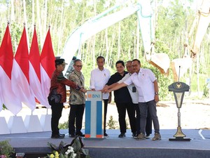 BNI Groundbreaking Gedung di IKN, Usung Konsep Ramah Lingkungan