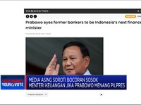 Video: Media Asing Soroti Bocoran Menkeu di Era Prabowo