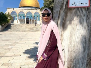 Meisya Siregar Sedih ke Masjid Al-Aqsa Dianggap Senang di Atas Penderitaan Gaza