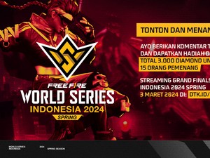 Nonton Grand Final FFWS ID 2024 Spring Bisa Dapat Diamond, Gini Caranya