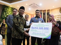 BPJS Ketenagakerjaan Santuni Keluarga 44 Petugas Pemilu