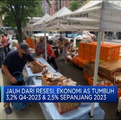 Video: Tak Jadi Resesi, Ekonomi AS Masih Tumbuh Bergairah di 2023