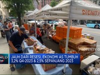 Video: Tak Jadi Resesi, Ekonomi AS Masih Tumbuh Bergairah di 2023