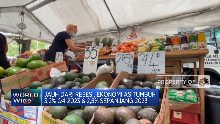 Tak Jadi Resesi, Ekonomi AS Masih Tumbuh Bergairah di 2023