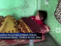 Warga Palestina Korban Tewas Serangan Israel Capai 30.000 Jiwa