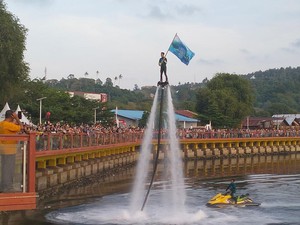 Ragam Atraksi Meriahkan Pembukaan Sabang Marine Festival 2024