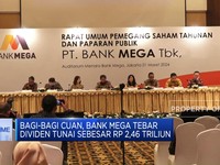 Video: Bank Mega Tebar Dividen Tunai Sebesar Rp 2,46 Triliun