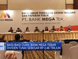 Video: Bank Mega Tebar Dividen Tunai Sebesar Rp 2,46 Triliun
