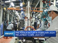 Video: PMI Manufaktur RI Februari 2024 Melambat 0,38%