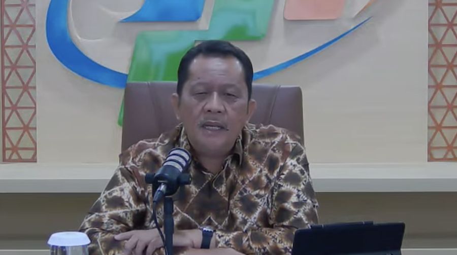 Deputi Statistik Produksi, M. Habibullah. (YouTube/BPS Statistics)