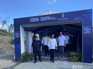 Jokowi Groundbreaking 2 Entitas Himbara di IKN, Penunjang Kluster Finansial