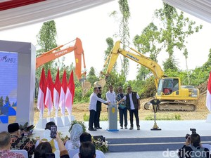 Jokowi Resmikan Pembangunan Kantor Cabang Khusus Bankaltimtara di IKN