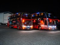 Mantap! Juragan 99 Trans Rilis Bus Super Double Decker