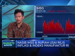 Video: Menerka Nasib IHSG & Rupiah Pasca Rilis Data Inflasi