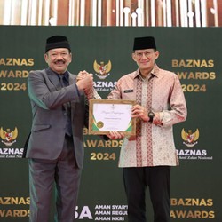 BAZNAS Ikut Kurangi Kemiskinan, Sandiaga Beri Pesan Ini