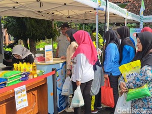 Operasi Pasar Murah Digelar di Banyumas, Beras SPHP Rp 10.200 Per Kg