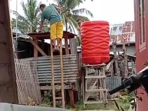 Caleg Hanura di Gorontalo Tarik Bantuan Tandon Air gegara Suara Rendah