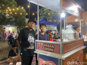 Cak Fauzi Sapa PKL Tajamara Sumenep, Begini Harapan Pedagang